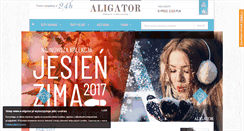 Desktop Screenshot of e-aligator.pl
